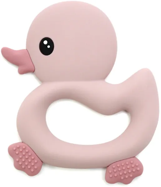 Bitering med and og taktile overflater, rosa