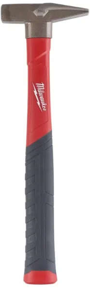 Milwaukee 300g hammer med glassfiberskaft