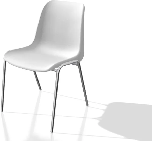 Gitte - Gjest/kantinestol.