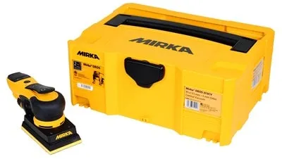 Mirka DEOS slipemaskin 81x133mm Orbit 3,0 Koffert